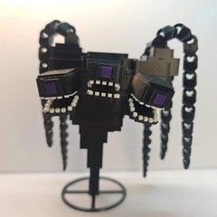 Articulated Wither Storm, Flexi Fidget Toy, 3D Printed-12-20cm