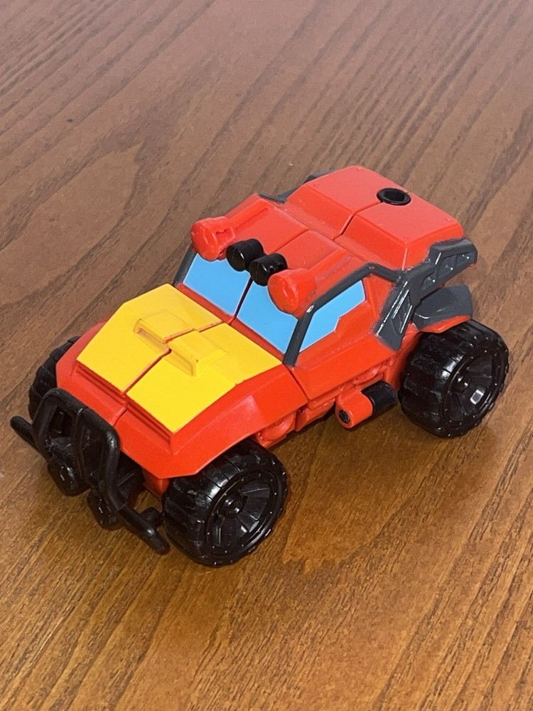 Playskool Heroes 4″ Transformers Rescue Bot Academy Hot Shot Figure Off Road Car