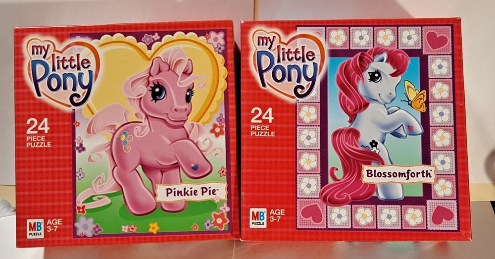 MLP G3 Pinkie Pie & Blossomforth Jigsaw 24 Pc PUZZLES (2) NEW