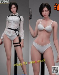 FG Studio FG004 Battle Girl Wong 1/3 Silica gel Statue Cast off Model H62cm