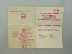 Vintage 1969 MARX Kennedy Space Center ASTRONAUT #1726 (VG)