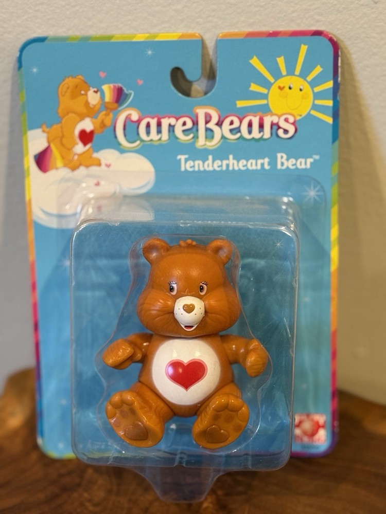 Care Bears Poseable Figures 2002 Tender heart Bear NIB