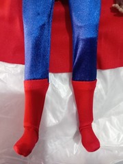 SUPERMAN CUSTOM SHINY FABRIC CLOTHING Set Ken Max Steel Hottoys Other 1/6 Male