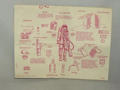 Vintage 1969 MARX Kennedy Space Center ASTRONAUT #1726 (VG)