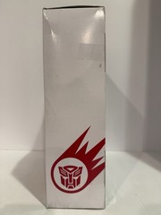 Transformers AOE Silver Knight Optimus Prime Platinum Edition NEW – Damaged Box