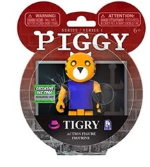 Roblox Piggy Series 1 TIGRY Action Figure with Exclusive DLC Download Code. NEW