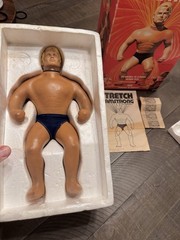 DEADSTOCK 1976 KENNER ORIGINAL STRETCH ARMSTRONG ACTION TOY ~ NEW w/BOX ~ $2,900