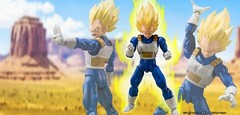 S.H.Figuarts Dragon Ball Super Saiyan Vegeta (Dangerous Pride) H 5.3 in BANDAI