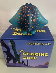 Anonymous Rat Stinging Duck Vinyl Figure Sofubi