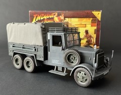 Indiana Jones 1:18 WWII German “Fabric” Cargo Truck 3.75 Raiders Of The Lost Ark
