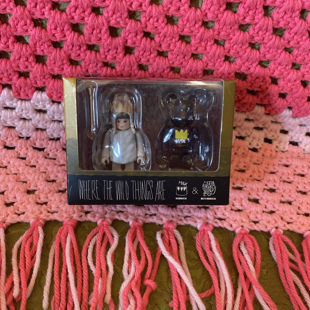 Kubrick Bearbrick 100% Where The Wild Things Are New RARE 2009 HTF TOY Jonze MAX