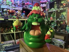 Unbox industries X Refreshment Toy Soft vinyl Slimer Sofubi Ghostbusters Rare