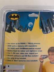2005 BATMAN 1.3 MPX Digital Camera !! ~ JIM LEE SD/MMC ~ Kids Station Toys