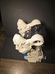 1993 GI JOE ARAH STAR BRIGADE ARMOR-BOT Legs Bottom Lower Wheels Parts Rare TOY