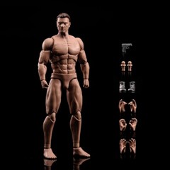 ANT AM116 1/12 Male Flexible Strong Muscular Body Head Sculpt 6in Action Figure