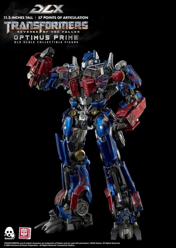 Threezero Transformers Revenge of the Fallen:Optimus US Shipper In Hand