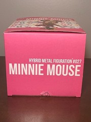 Herocross Hybrid Metal Figuration #027 Disney Minnie Mouse in Red Dress Diecast
