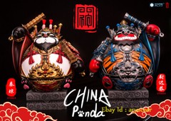 Coreplay Panda Door God Qin Qiong Yu Chigong Statue Figure Model In Stock