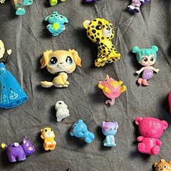 Lalaloopsy – Disney – Moose – Wowwee + More Huge!!! Toy Figure Lot 37 Figures