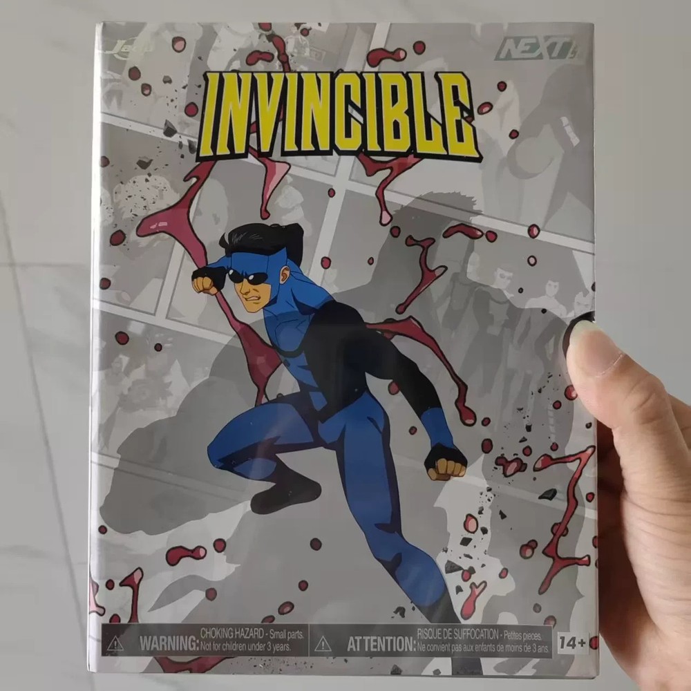 Jada Toys 1/12 Invincible Mark Grayson Action Figure Battle Bamage SDCC Limited