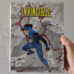 Jada Toys 1/12 Invincible Mark Grayson Action Figure Battle Bamage SDCC Limited