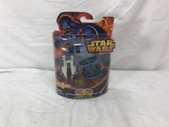 2005 Star Wars Micro Machines Vehicles Series Tie Fighter vs A-Wing & Figure NEW