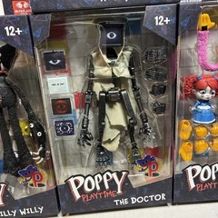 Poppy Playtime McFarlane Figures Set of 4 Doctor Huggy Wuggy Willy Missy New