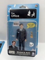 The Office Michael Scott & Dwight Schrute Action Figures PhatMojo Series 1 NEW