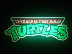 Retro TMNT logo teenage mutant ninja turtles lighbox sign collection display