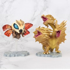 7 pcs Godzilla Movie King of the Monster Set. US Seller Free Shipping