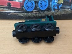 1998 Authentic Learning Curve Britt Allcroft Wooden Thomas Train Peter Sam!