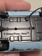 Disney Pixar Cars Petey Pacer Diecast Car MISSING FRONT BUMPER