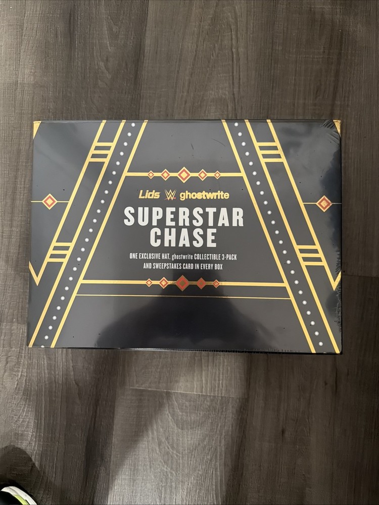 Lids X Ghostwrite WWE Superstar Chase Blind Box 2026 Fanatics Fest Hat + 3 Piece
