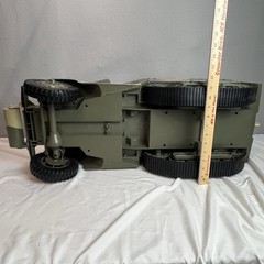 GI Joe Hasbro M3 Tank Destroyer, WWII Half-Track Vehicle 1:6 Scale, 12” 2001 BBI