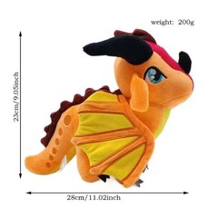 Wings of Fire Plush Toys Dragon Soft Stuffed Animal Doll Cute Gift for Kids