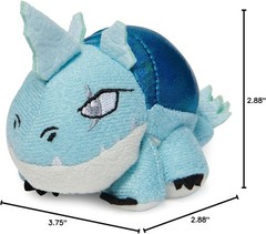 The Nine Realms, Crystal Plush Dragons, 3-inch, Kids Toys for Age 4 and Up St…