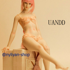 UANDD 1/6 No Finger Bone Seamless Small Breast Strong Leg Body 12″ Female Figure