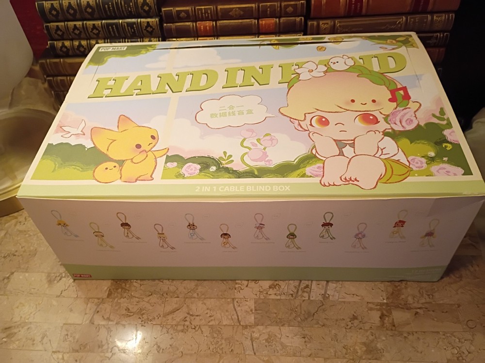 POP MART Hand in Hand 2-in-1 Cable Blind Boxes (8 Sealed)
