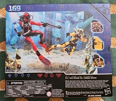 Hasbro G.I. Joe Classified Series #169 GI JOE DIVER Vs COBRA DIVER Set