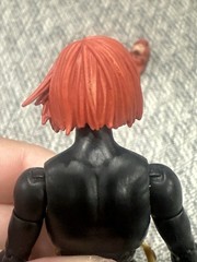 Marvel Legends Kitbash Pinless Black Widow (read Description)
