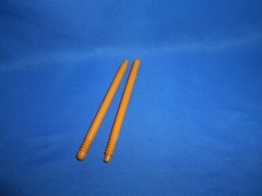 1992 GI JOE ARAH FORT AMERICA 2 THIN MISSILE PART ACCESSORY