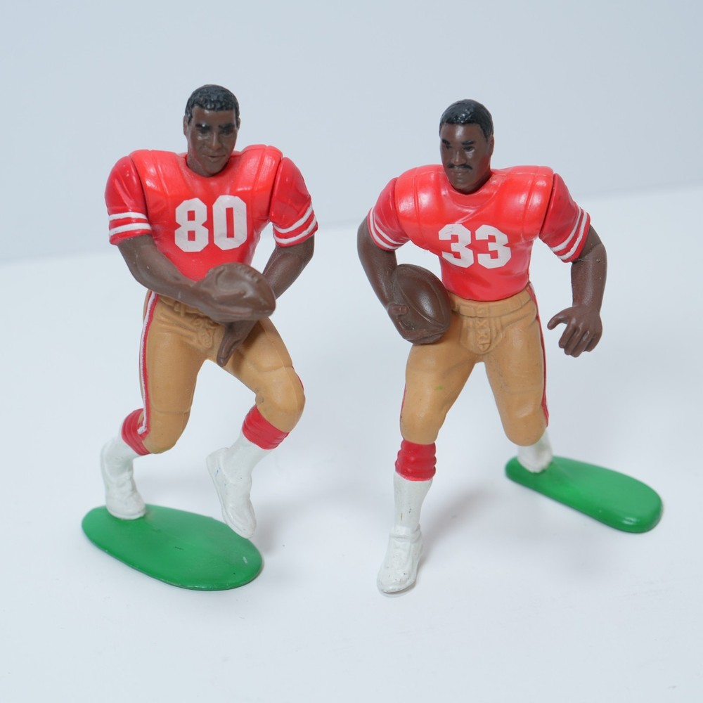 1988 Starting Lineup SLU Figures – Jerry Rice & Roger Craig – SF 49ers