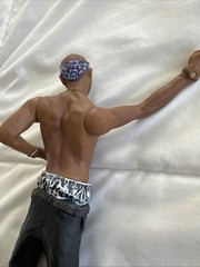 TUPAC SHAKUR FIGURE RARE 8” INCH All ENTERTAINMENT SERIES 1