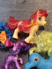 Large Lot Of Vintage My Little Pony- Various Years 80s-2000s