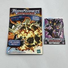 Transformers Armada Skywarp Super Con Complete Missiles Instructions 2003