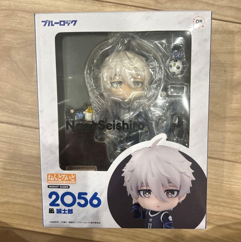 Nendoroid 2056 Blue Lock Seishiro Nagi Action Figure Orange Rogue New