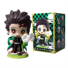 ENTIRE 12 PIECE SET: Demon Slayer Cute Anime Figures Gift