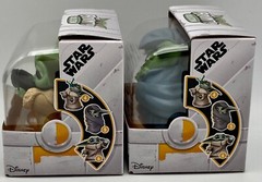 Star Wars Baby Yoda 2.2in Sipping Soup Blanket Wrapped Figure 2 pack MANDALORIAN