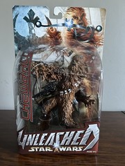 Hasbro Star Wars Unleashed Chewbacca Action Figure 2003