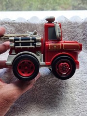 Lot Of 3 Disney Pixar Lightening McQueen, Mater, DJ Blue Hotrod